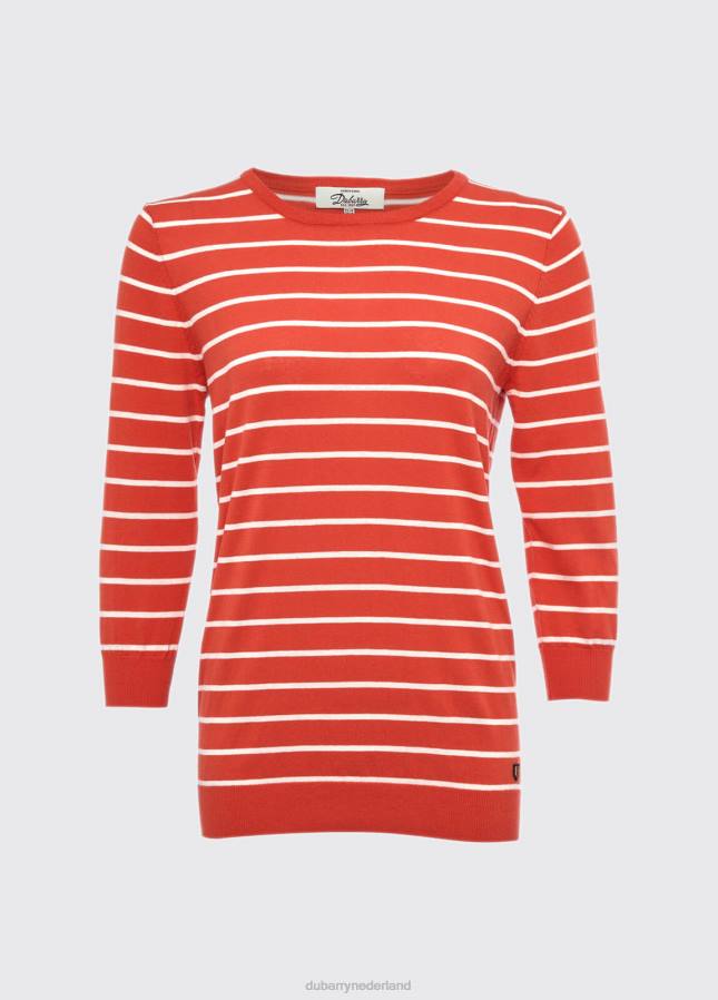 Dubarry hoe trui 80P6680 saffraan Dubarry necklace