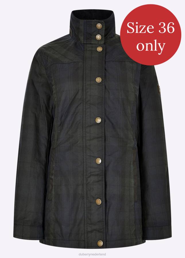 Dubarry Annestown waxjasje 80P6691 zwart horloge Dubarry nederland