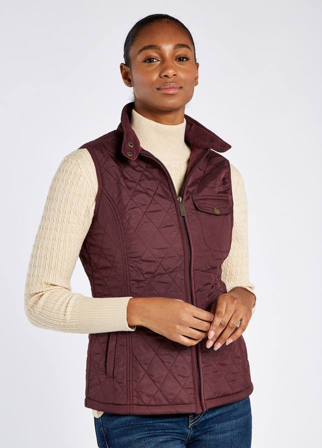 Dubarry Rathdown gewatteerd gilet 80P6526 bes Dubarry nederland