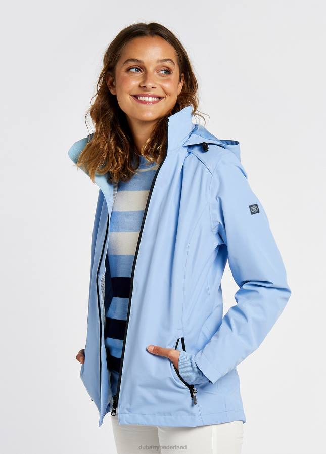 Dubarry garryvoe waterdichte jas 80P6171 lichte hemel Dubarry nederland