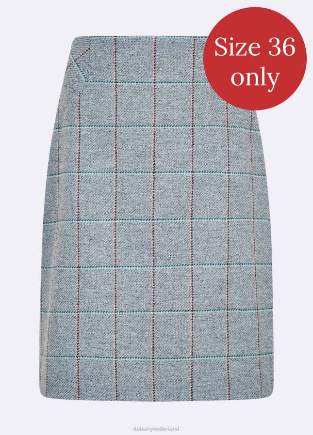 Dubarry varen tweed rok 80P6701 blauwe heide Dubarry nederland
