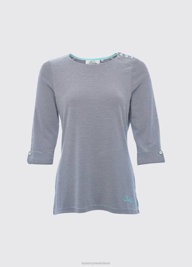Dubarry portmagee gestreepte top 80P6833 marine Dubarry newport