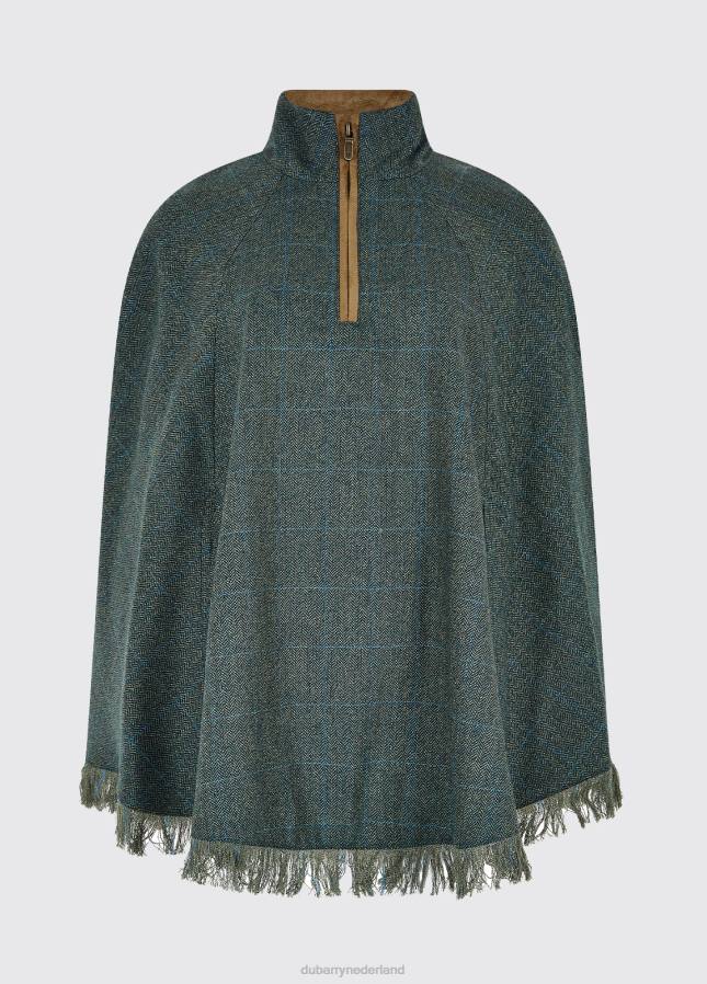 Dubarry Blackmoor tweed cape 80P6685 de nevel Dubarry necklace