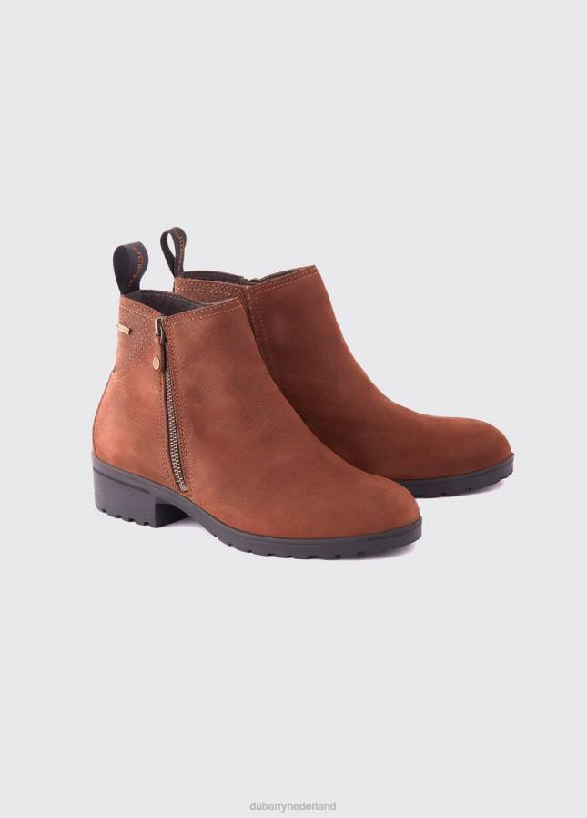 Dubarry carlow leren laars 80P6502 okkernoot Dubarry verkooppunten nederland
