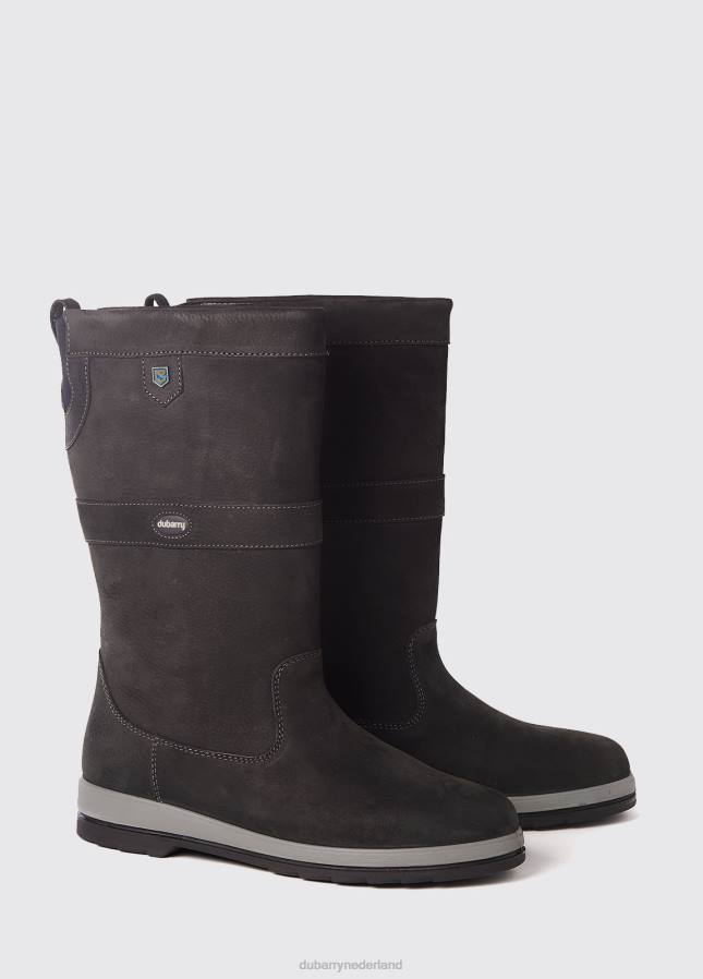 Dubarry Ultima extrafit zeillaars 80P634 zwart Dubarry newport sailing boots