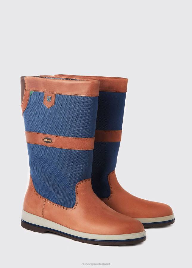 Dubarry klaver zeillaars 80P646 marine/bruin Dubarry nederland